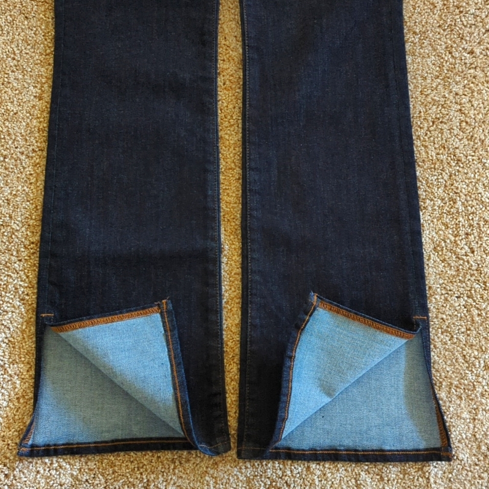 LIKE NEW Madewell Pull-On Skinny Flare Jeans in Heavenley Wash Size 27 - Picture 8 of 12